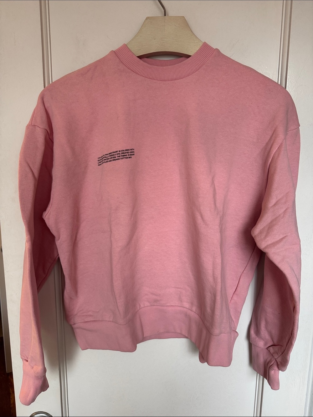 Pangaia Sakura Pink Crewneck Sweatshirt